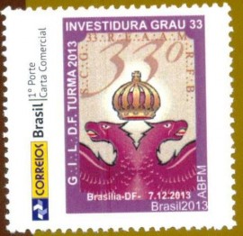 58A - Brasil  - Investidura Grau 33 - GIL-DF