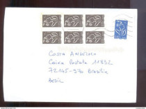 Envelope Circulado Fran�a-Brasil