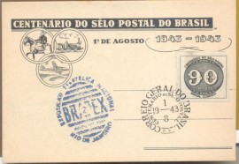 Brasil - Centenrio do Selo Postal - BRAPEX