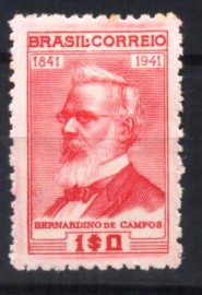 Brasil -  Bernardino de Campos - MINT- charneira