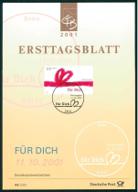 ALEMANHA -FOLHA DE 1� DIA -  FELICITA��ES  'Para Voc�'