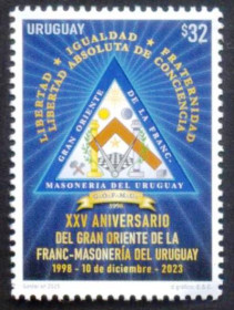Uruguai - 25 Anos o  do Grande Oriente da Maonaria do Uruguai