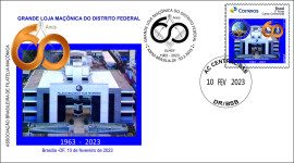 266-Brasil - 60 Anos  Grande Loja Manica do Distrito Federal CD