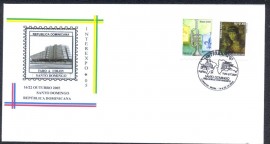 2005 -INTEREXPO2005 -CBC 16 A 22.10.2005 - Envelope Comemorativo - BRASIL/SANTO DOMINGO. 1 Divulgao filatlica oficial da Ponte JK, Inaugurada em 15.12.2002.