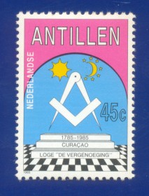 1985 - MINT - Antilhas Holandesas - 250 Anos da Loja 
