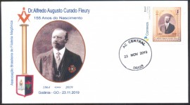 Brasil- 155 Anos do Nascimento de Alfredo Curado Fleury