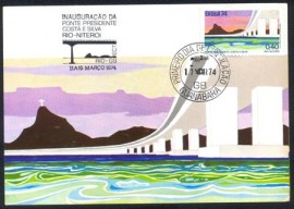 1974-MINT-Ponte Pres. Costa E Silva - Rio-Niteri