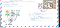 Envelope Circulado Russia - Brasil 2006