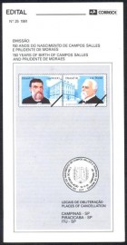 Brasil-1991-25- Campos Salles e Prudente de Moraes