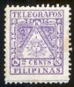 FILIPINAS - 1899 - Selo Com Inspirao Manica, o Sol dentro de um tringulo  e estrelas de cinco pontas.