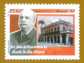 Brasil - 1995 -  Baro do Rio Branco - Novo
