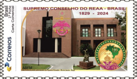 286 - Brasil - 195 Anos do Supremo Conselho do REAA - Brasil 