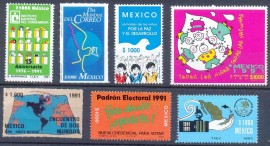 Mxico - 1991-MINT - DIVERSOS (7vls)