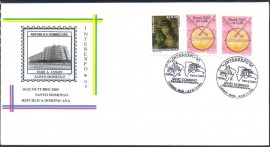 2005 -INTEREXPO2005 -CBC 16 A 22.10.2005 - Envelope Comemorativo - BRASIL/SANTO DOMINGO. 1 Divulgao filatlica oficial da Ponte JK, Inaugurada em 15.12.2002.