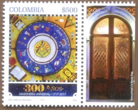 Colmbia - 2017 - MAONARIA 300 ANO -MINT- COM FILIPETA