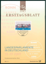 ALEMANHA -FOLHA DE 1� DIA -   Parlamentos Estaduais - SCHLESWIG-HOLS TEIN