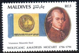 -MINT- Mozart / Loja de Viena (Logo)