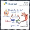 Brasil - 2015 -MINT -5 Anos do Captulo Mutiro Social N 775 - Ordem DeMolay.