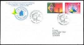 Brasil - 40 Anos do Clube Filatlico do Distrito Federal.. CBC Braslia  21.4.2006