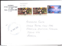 Envelope Circulado USA - Brasil 2020