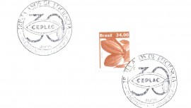Braslia 1987-30 Anos da CEPLAC- Cartela Lanamento CBC