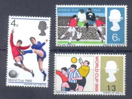 Grn Bretanha -1966 - MINT -  Copa do Mundo - 1966