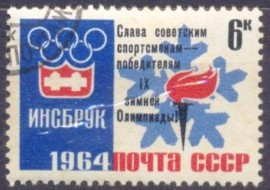 R48- URSS - CCCP - 1964 - IX JOGOS OLIMPICOS DE INVERNO 