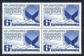 Luxembourg - 1978- Quadra MINT - 175 Aniversrio da Grande Loja