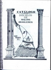 -CPIA DO ORIGINAL-  Editado em 1984  (29 anos) contm 100 pginas
com detalhamento dos selos emitidos e pequena biografia
manica.