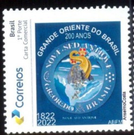 263-Brasil - Bicentenrio do Grande Oriente do Brasil