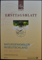 ALEMANHA -FOLHA DE 1� DIA -  T�lia - Arvore  Sagrada dos Germ�nicos